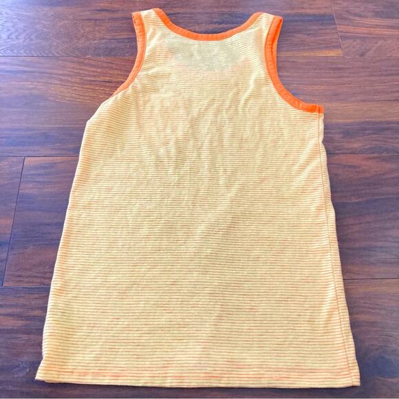 Original Use women's yellow and orange striped tank shirt top size XS B13 - Picture 4 of 4